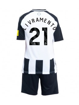 Newcastle United Tino Livramento #21 Replika Hemmakläder Barn 2024-25 Kortärmad (+ byxor)